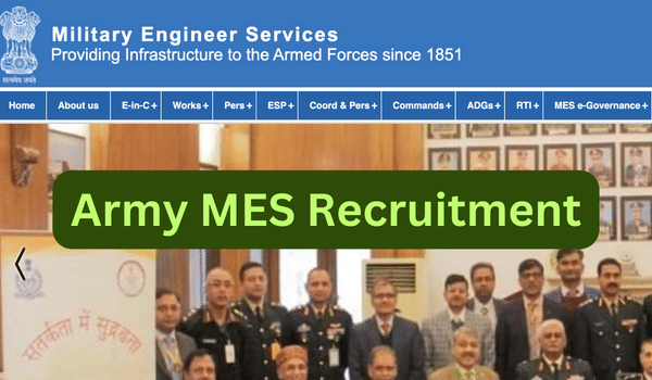 Army MES Recruitment