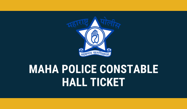 Maha Police Constable Hall Ticket