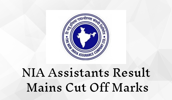 NIA Assistants Result