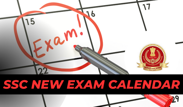 SSC New Exam Calendar