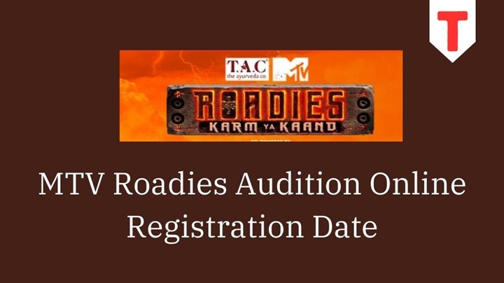 MTV Roadies Audition Online, Registration