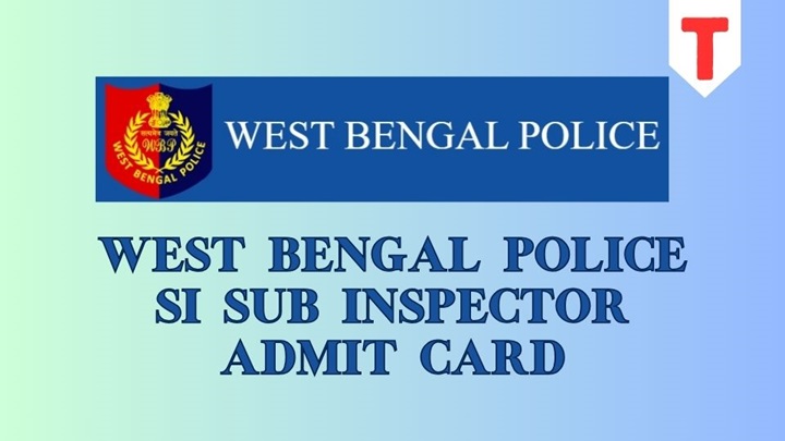 WB Police SI Admit Card